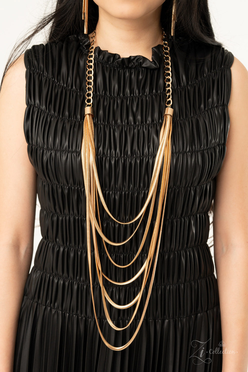 Commanding - 2020 Zi Collection Gold Necklace