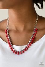 Load image into Gallery viewer, Extinct Species - Red Necklace
