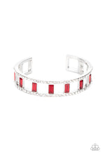 Load image into Gallery viewer, Industrial Icing - Red Bracelet
