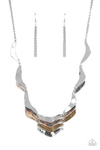 Load image into Gallery viewer, Mixed Metal Mecca - Silver Necklace
